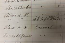 Chilson tax page