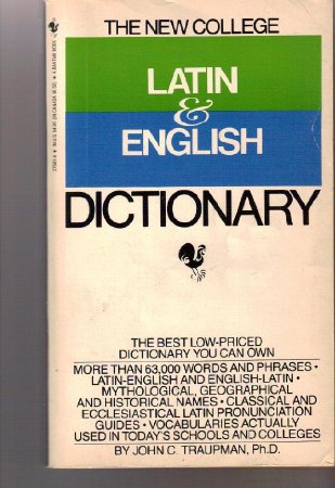 Latin & English Dictionary