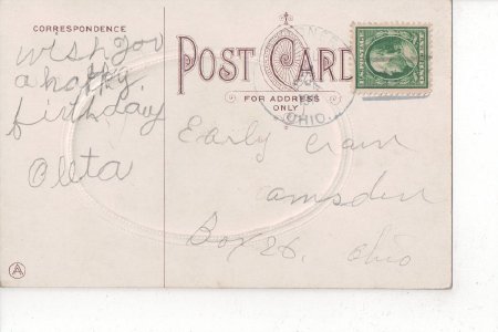 Reverse-A Happy Birthday 1911