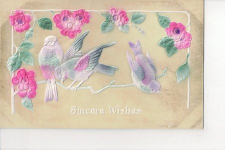 Postcard-Sincere Wishes