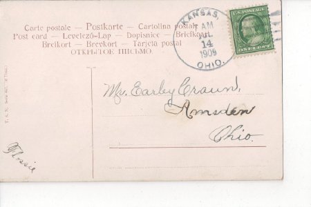 Reverse-Birthday Greetings 1909