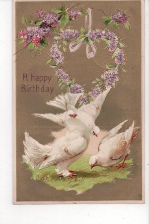 Postcard-A Happy Birthday