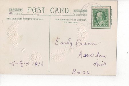 Reverse-A Happy Birthday 1910